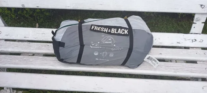Barraca Quechua Quick Hiker 3 - Fresh&Black