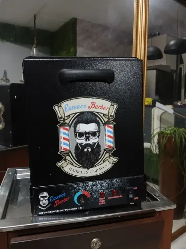 Aquecedor de toalhas para barbearia 