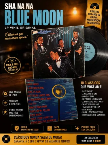 Blue Moon 1987 Vinil Clássico Raro Colecionador