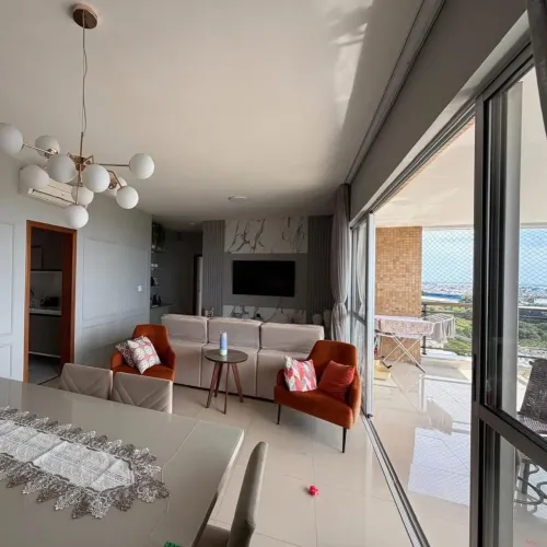 Apartamento mobiliado disponível para locação no condomínio Gran Vista.152M² , 4 QUARTOS