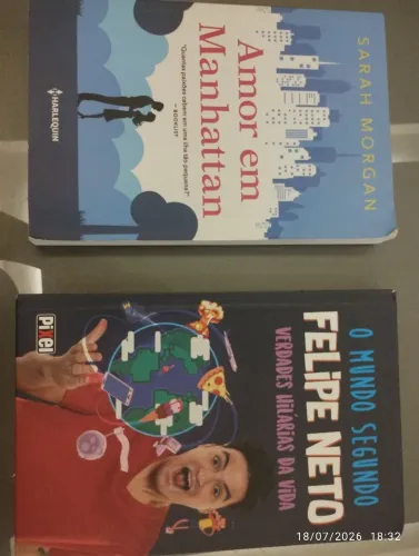 Qualquer um dos livros por 10 Reais ou troca.
