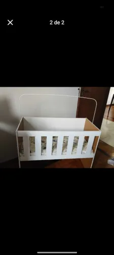 Mini Berço com colchão.