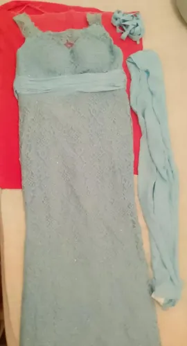 Vestido longo de festa