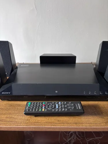 Home Theater Sony Blu-ray 5.1 Bluetooth Wi-Fi HBD-E2100 Completo