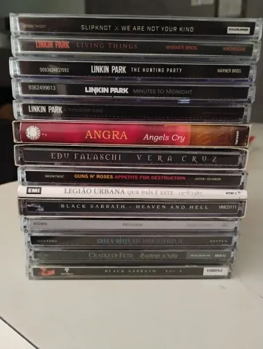 Cds Originais de Rock e Metal