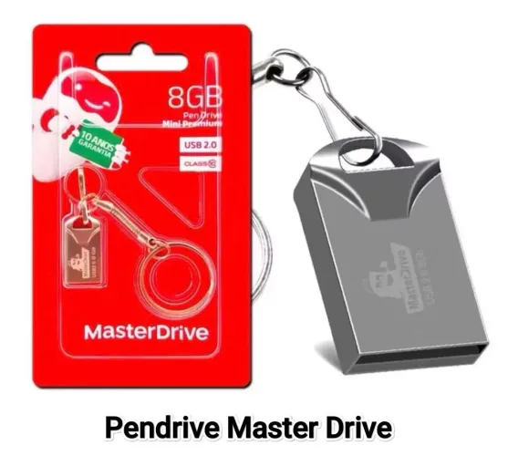 Pendrive Master Drive 16gb classe 10 Novo