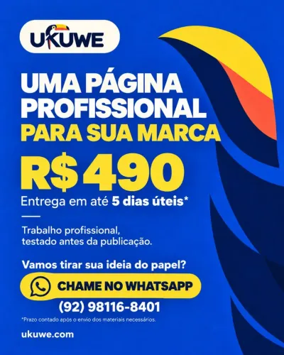 Landing page profissional por R$ 490 | pronta em até 5 dias úteis