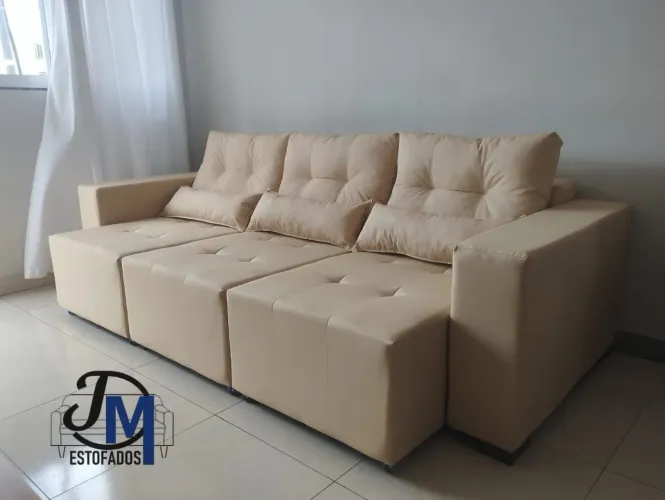 SOFÁ RETRÁTIL NOVO - DIRETO DA FÁBRICA!