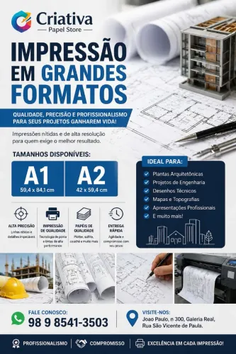 Impressão grandes formatos