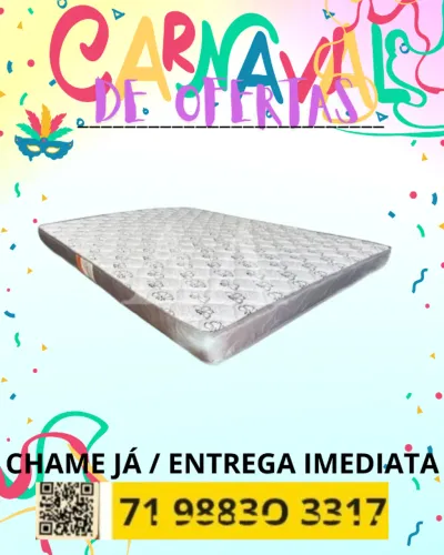 Colchão D20 Casal Ótimo Para Carnaval 