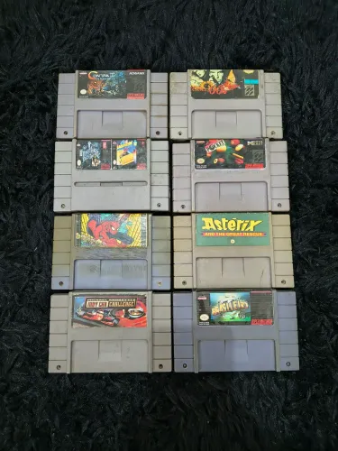 Cartuchos Super Nintendo