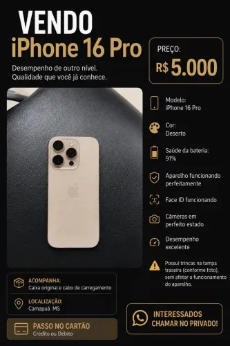 iPhone 16 Pro 128g