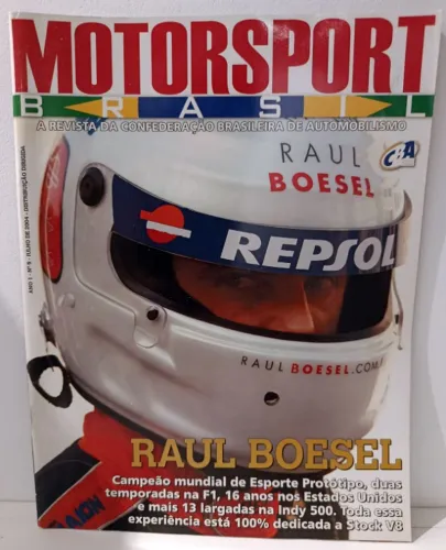 Revista MOTORSPORT BRASIL - Edição Nº 3 - RAUL BOESEL