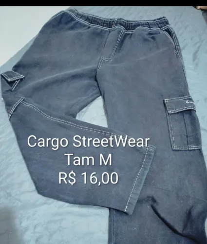 Calça unissex jeans StreetWear
