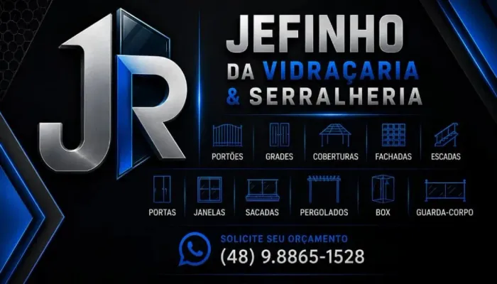 Tudo em vidraçaria e serralheria