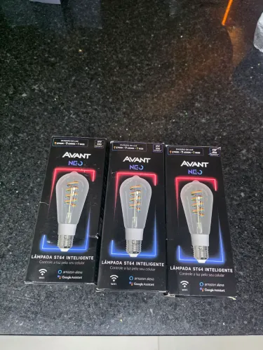 Lâmpada LED Filamento Smart ST64 Avant Neo 