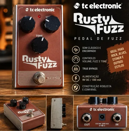 TC ELETRONIC - RUSTY FUZZ