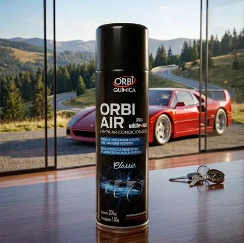 Limpa Ar-Condicionado Orbi Air Classic White Lub - Granada 200ml