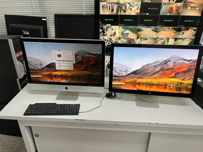 Setup Duplo Apple 27" (iMac i7 + 28GB RAM + Monitor Apple 27") - Oportunidade!