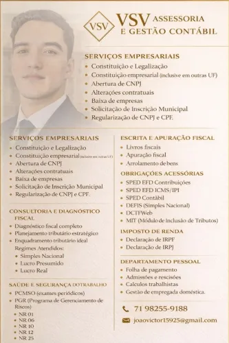 VSV ASSESORIA E GESTÃO CONTÁBIL