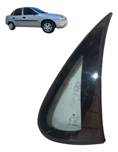 Vidro Fixo Traseiro Esquerdo Chevrolet Gm Corsa 1996 2002
