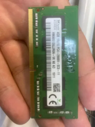 memória ram 4gb