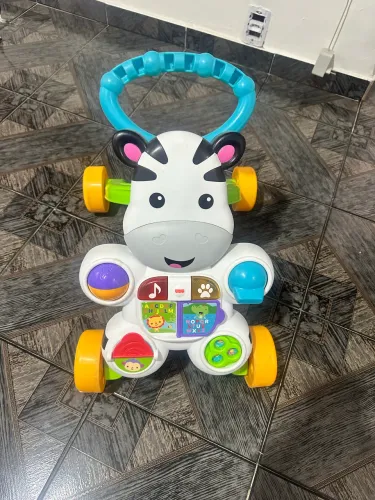 Andador com Atividades - Zebrinha com Luzes e Sons - Fisher-Price