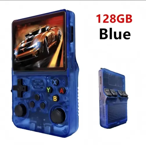 R36s 128gb console portátil retrô novo com jogos clássicos na TILTY'S GAMES