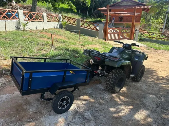 Fabrico carretinhas para moto ou quadriciclo 