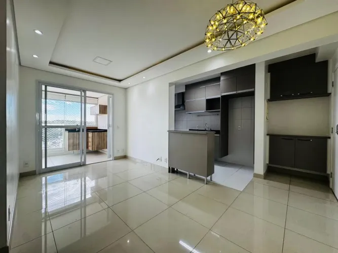 Apartamento para Locação | 77m² | 2 Dorms (1 Suíte) | Varanda Gourmet | 2 Vagas - Condomín
