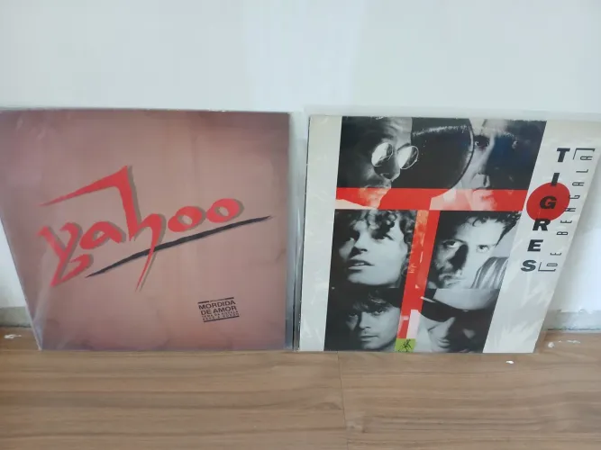 Disco de Vinil Tigres de Bengala e Yahoo