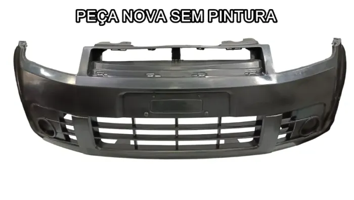 Parachoque Ford Fiesta 2008 2009 2010 com furo novo