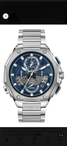Relógio bulova precisionist 