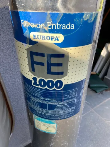 Filtro de entrada de água Europa