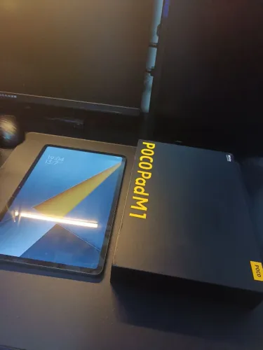 Tablet poco pad m1 semi novo 1 mês de uso