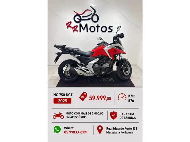 Honda Nc 750x abs dct 2025