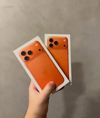 IPHONE 17 PRO MAX 256GB LARANJA, LOJA NO RIOMAR, ACEITAMOS O SEU USADO.