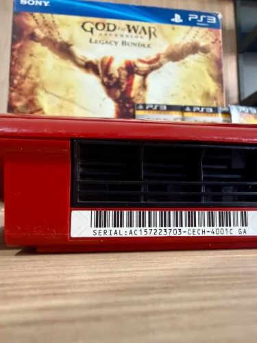 Ps3 SuperSlim Edição Limitada God of War