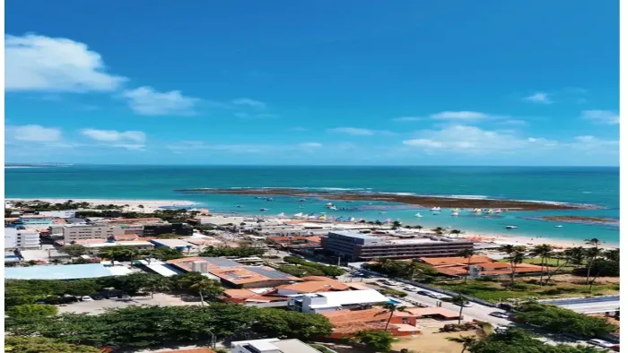 PORTO DE GALINHAS - RUA DAS PISCINAS NATURAIS 1 QUARTO 32 m² com lazer completo a 50m da r