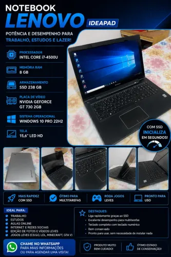 Notebook Lenovo