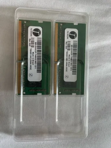 Memória ram 2x4gb (8gb total) 2400mhz ddr4 notebook
