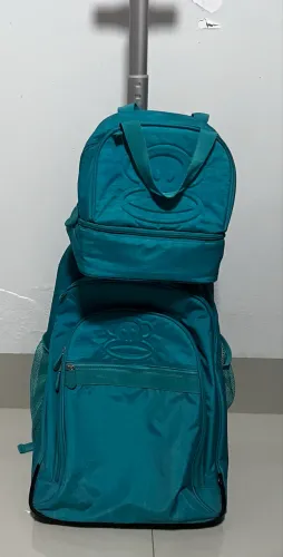 Mochila e lancheira Paul Frank Verde