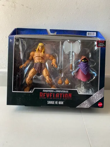 He-Man Savage Revelation Masters of the Universe Mattel