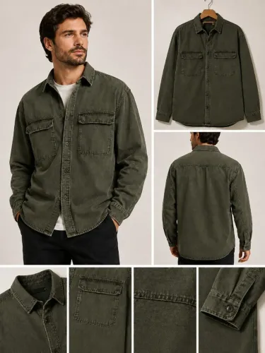 Camisão de sarja Hering