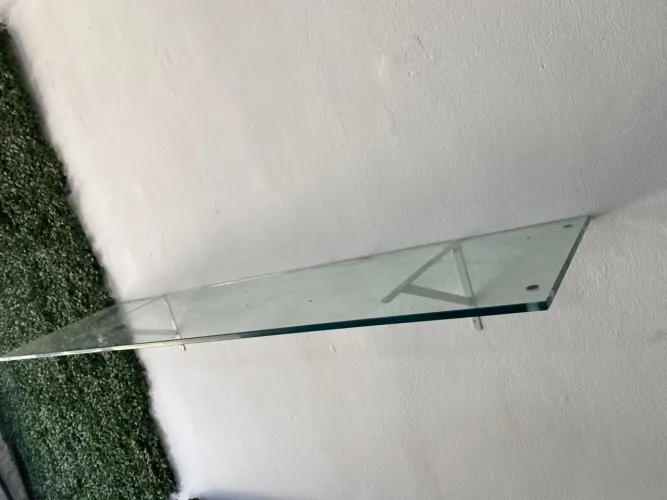 Prateleira de vidro 135cm
