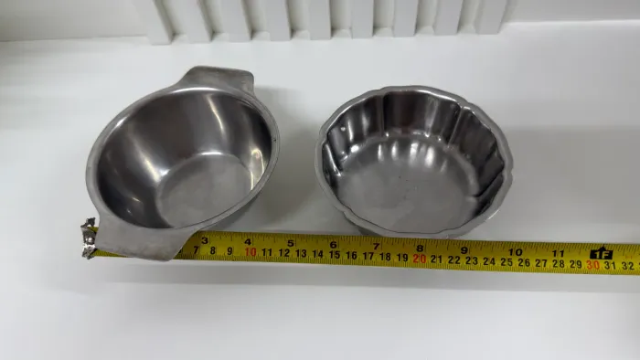 Tigelas em  aço inox tamanho ver foto