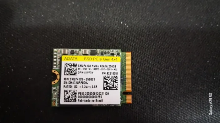 Ssd nvme M.2 256gb SM2P41C3-256GC1