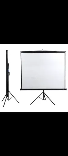 Tela de projeção c/ tripé, 3M 120 polegadas