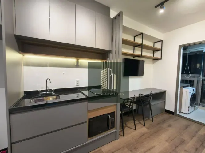 lindo studio por R$ 3.930/mês - Santo Amaro - São Paulo/SP