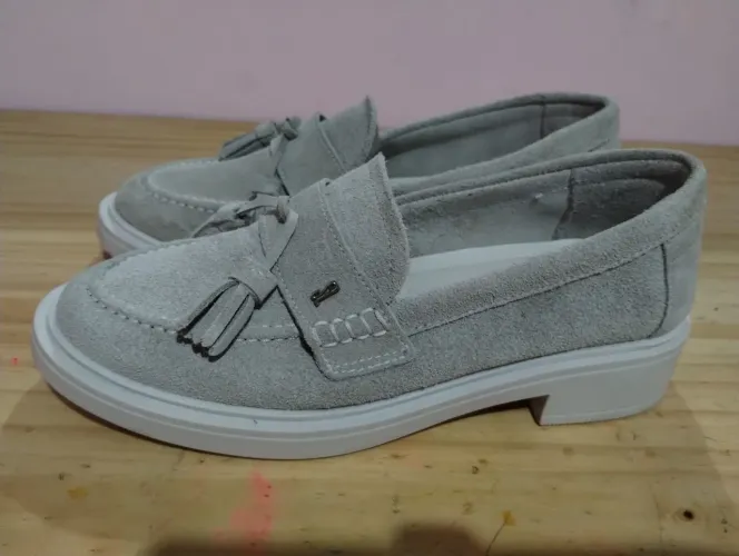 Sapato Mocassim Original Santa Lola, número 36. Usado só uma vez.